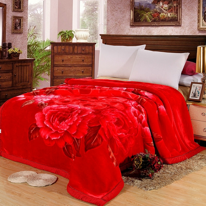 91家纺网 家纺一手货源 找家纺 （总）新月家纺（锦威郎） 2025新款加厚超柔月光毯