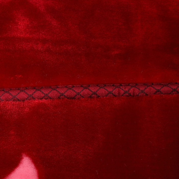 91家纺网 家纺一手货源 找家纺 新月家纺（锦威郎） 2025新款加厚超柔月光毯 976酒红