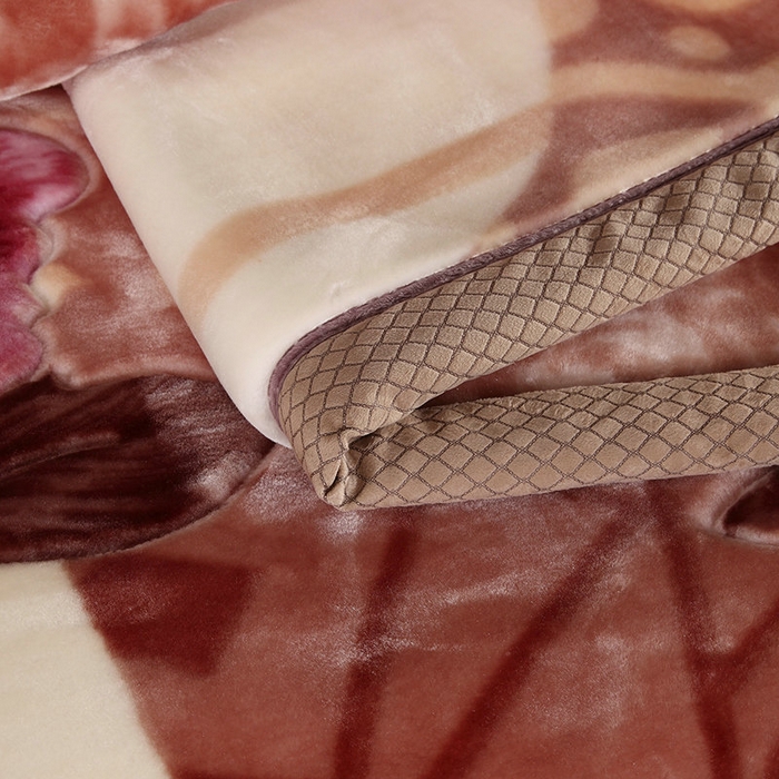 91家纺网 家纺一手货源 找家纺 新月家纺（锦威郎） 2025新款加厚超柔月光毯 1051米驼