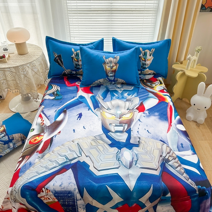 91家纺网 家纺一手货源 找家纺 （总）一电 2025新款卡通床单单件被单学生宿舍被罩三件套单人儿童上下床床单-第一批