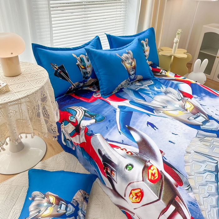 91家纺网 家纺一手货源 找家纺 （总）一电 2025新款卡通床单单件被单学生宿舍被罩三件套单人儿童上下床床单-第一批