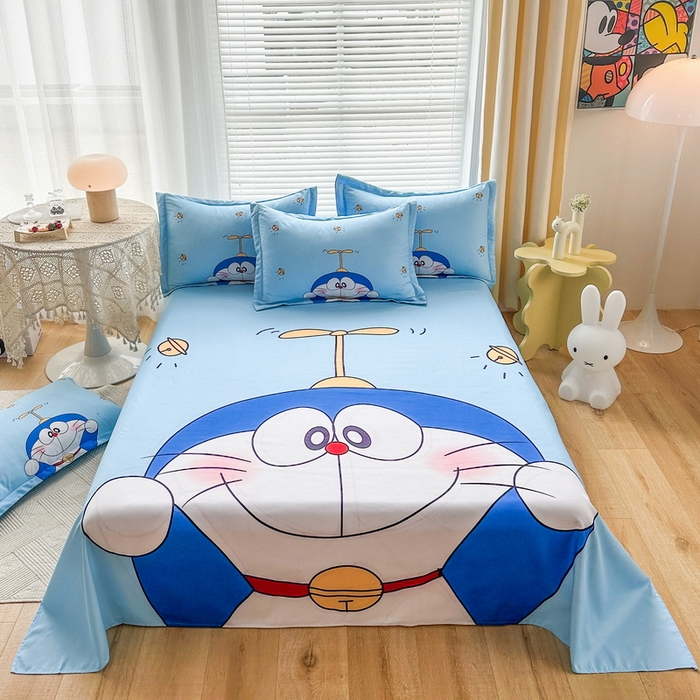 一电 2025新款卡通床单单件被单学生宿舍被罩三件套单人儿童上下床床单-第一批 可爱叮当