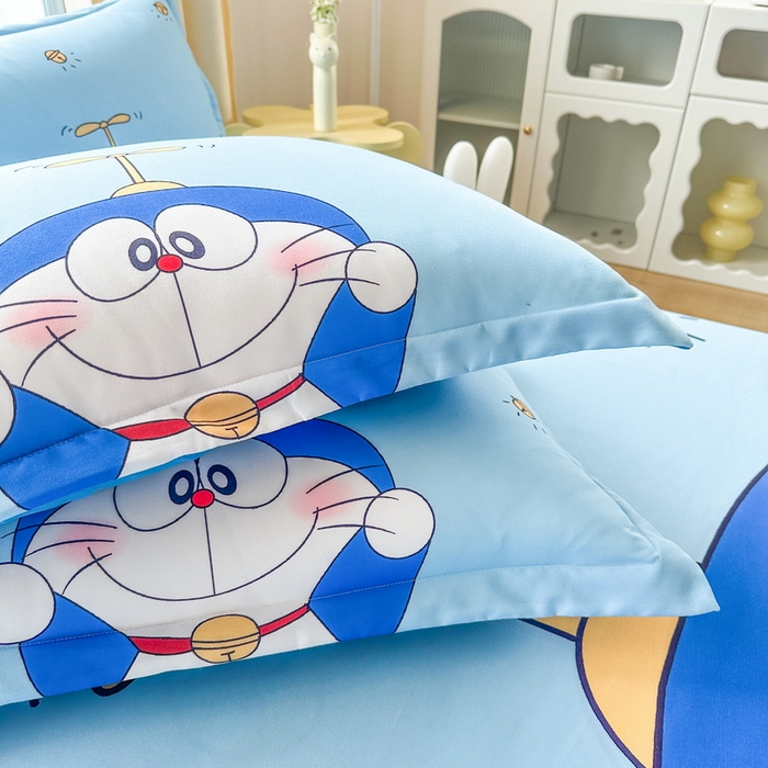 91家纺网 家纺一手货源 找家纺 一电 2025新款卡通床单单件被单学生宿舍被罩三件套单人儿童上下床床单-第一批 可爱叮当