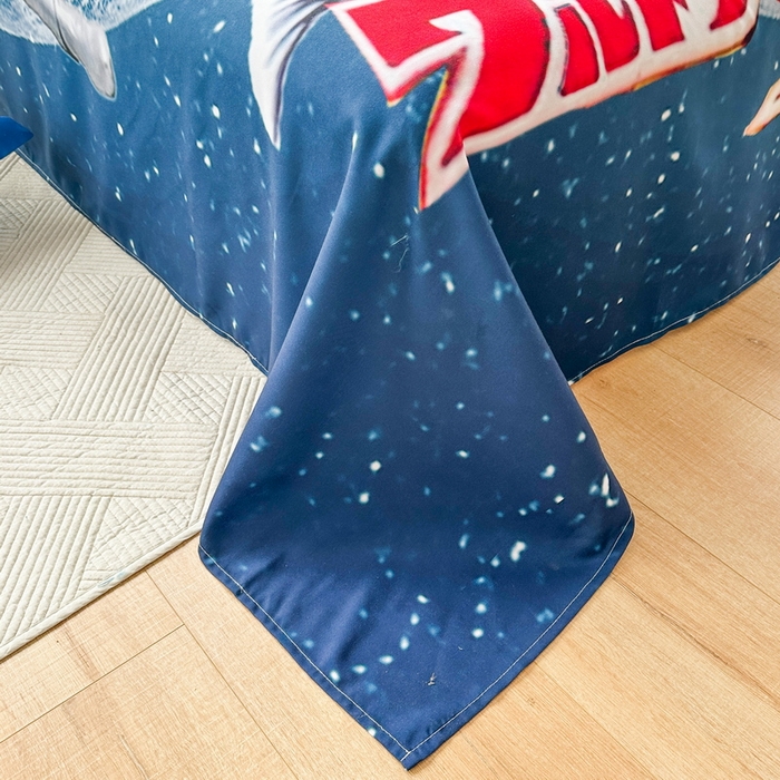 91家纺网 家纺一手货源 找家纺 一电 2025新款卡通床单单件被单学生宿舍被罩三件套单人儿童上下床床单-第一批 奥特警卫队