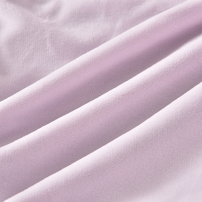 91家纺网 家纺一手货源 找家纺 （总）绒城  2025新款 320克深雕兔毛四件套牛奶绒四件套 - 初雪系列