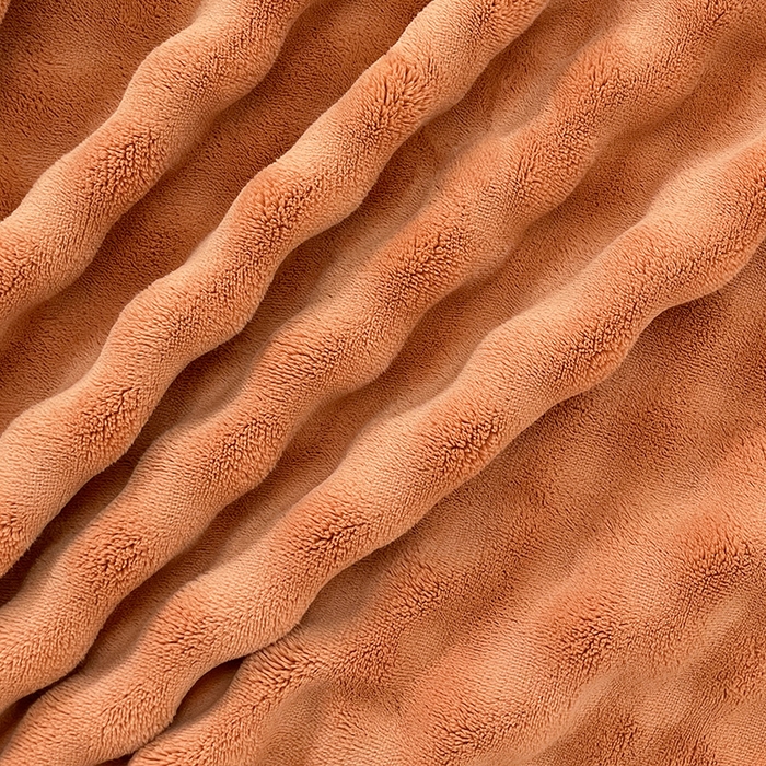 91家纺网 家纺一手货源 找家纺 新月家纺（锦威郎） 2025新款加厚皮草兔毛绒牛奶绒系列四件套9.2斤 托斯塞纳+奢华橙