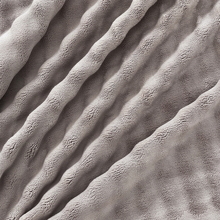 91家纺网 家纺一手货源 找家纺 新月家纺（锦威郎） 2025新款加厚皮草兔毛绒牛奶绒系列四件套9.2斤 托斯塞纳+绅士灰