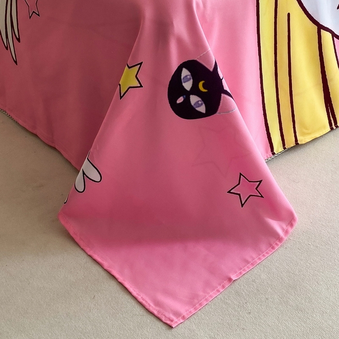 91家纺网 家纺一手货源 找家纺 （总）一电 2025新款卡通床单单件被单学生宿舍被罩三件套单人儿童上下床床单-第二批