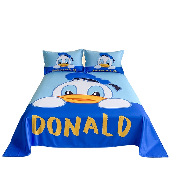 91家纺网 家纺一手货源 找家纺 一电 2025新款卡通床单单件被单学生宿舍被罩三件套单人儿童上下床床单-第二批 起立