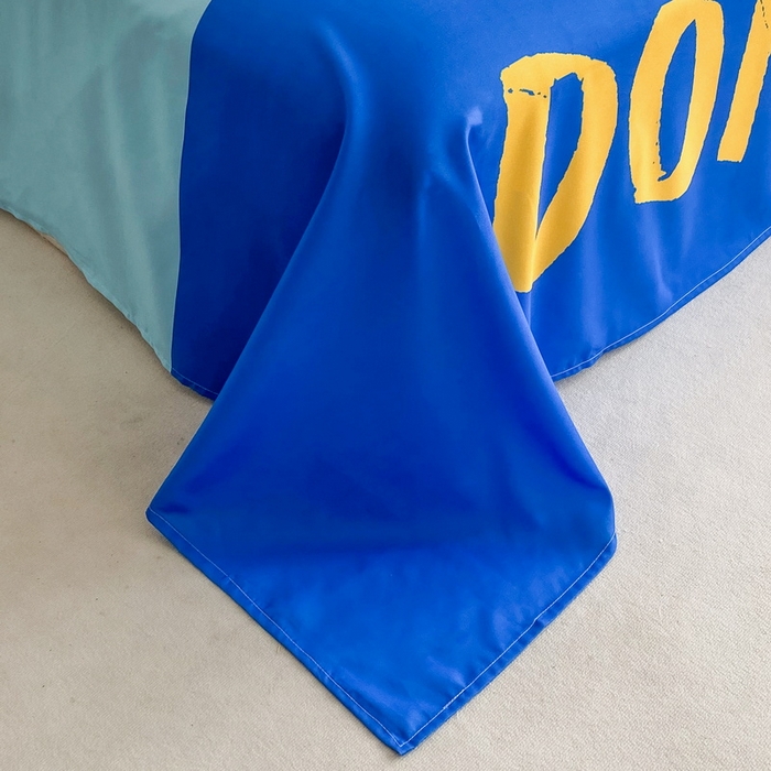 91家纺网 家纺一手货源 找家纺 一电 2025新款卡通床单单件被单学生宿舍被罩三件套单人儿童上下床床单-第二批 起立