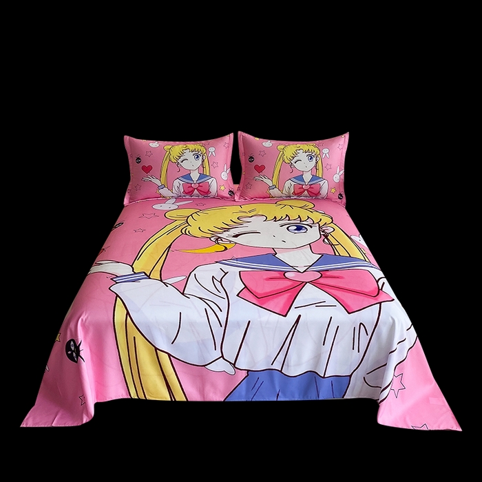 91家纺网 家纺一手货源 找家纺 （总）一电 2025新款卡通床单单件被单学生宿舍被罩三件套单人儿童上下床床单-第二批