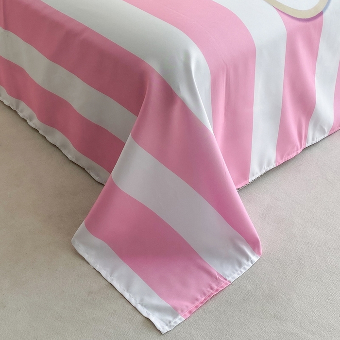 91家纺网 家纺一手货源 找家纺 一电 2025新款卡通床单单件被单学生宿舍被罩三件套单人儿童上下床床单-第二批 公主伙伴