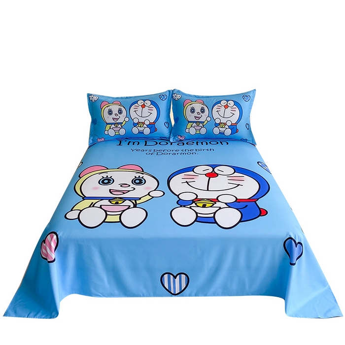 91家纺网 家纺一手货源 找家纺 一电 2025新款卡通床单单件被单学生宿舍被罩三件套单人儿童上下床床单-第二批 讲故事