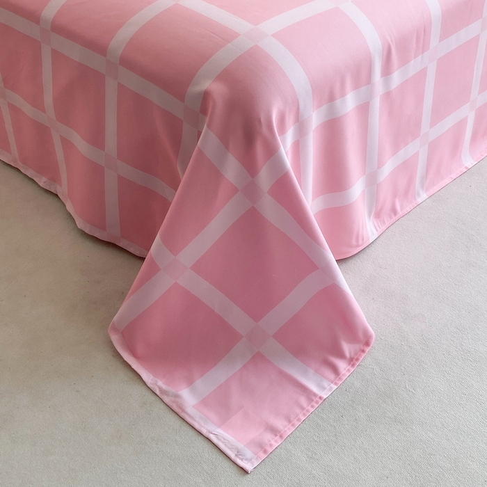 91家纺网 家纺一手货源 找家纺 一电 2025新款卡通床单单件被单学生宿舍被罩三件套单人儿童上下床床单-第二批 草莓动物