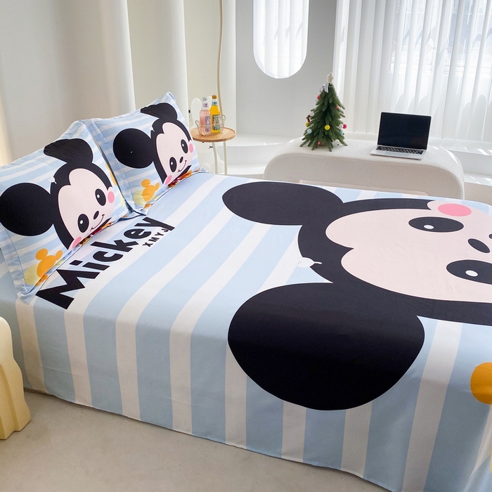 91家纺网 家纺一手货源 找家纺 一电 2025新款卡通床单单件被单学生宿舍被罩三件套单人儿童上下床床单-第二批 小哥哥