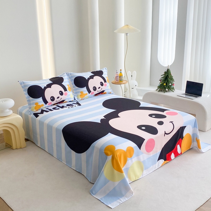 91家纺网 家纺一手货源 找家纺 一电 2025新款卡通床单单件被单学生宿舍被罩三件套单人儿童上下床床单-第二批 小哥哥
