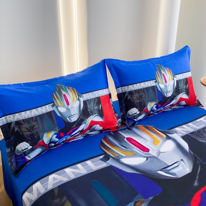 91家纺网 家纺一手货源 找家纺 一电 2025新款卡通床单单件被单学生宿舍被罩三件套单人儿童上下床床单-第二批 欧布