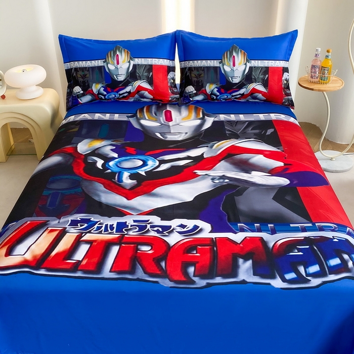 91家纺网 家纺一手货源 找家纺 一电 2025新款卡通床单单件被单学生宿舍被罩三件套单人儿童上下床床单-第二批 欧布