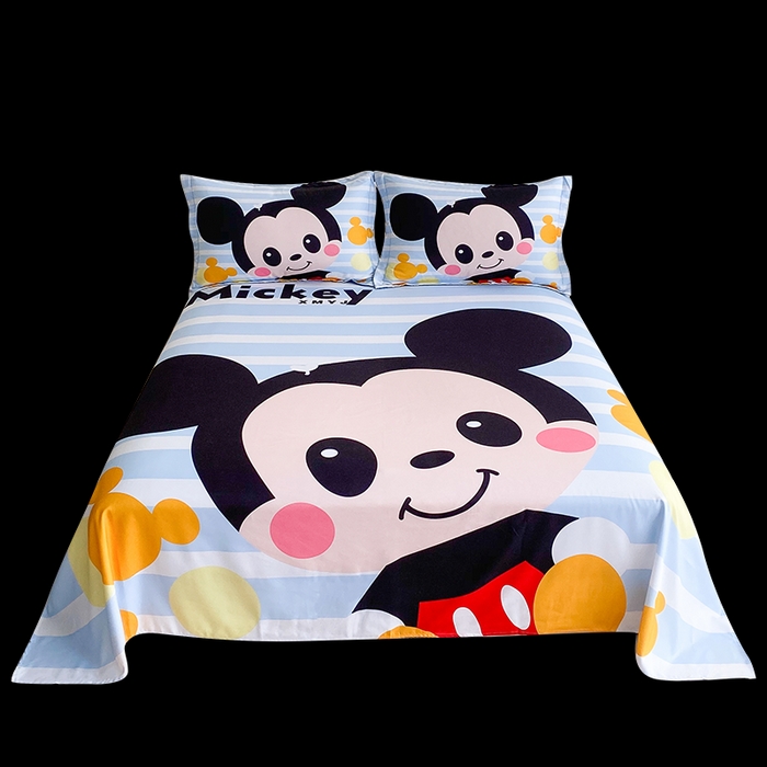 91家纺网 家纺一手货源 找家纺 一电 2025新款卡通床单单件被单学生宿舍被罩三件套单人儿童上下床床单-第二批 小哥哥