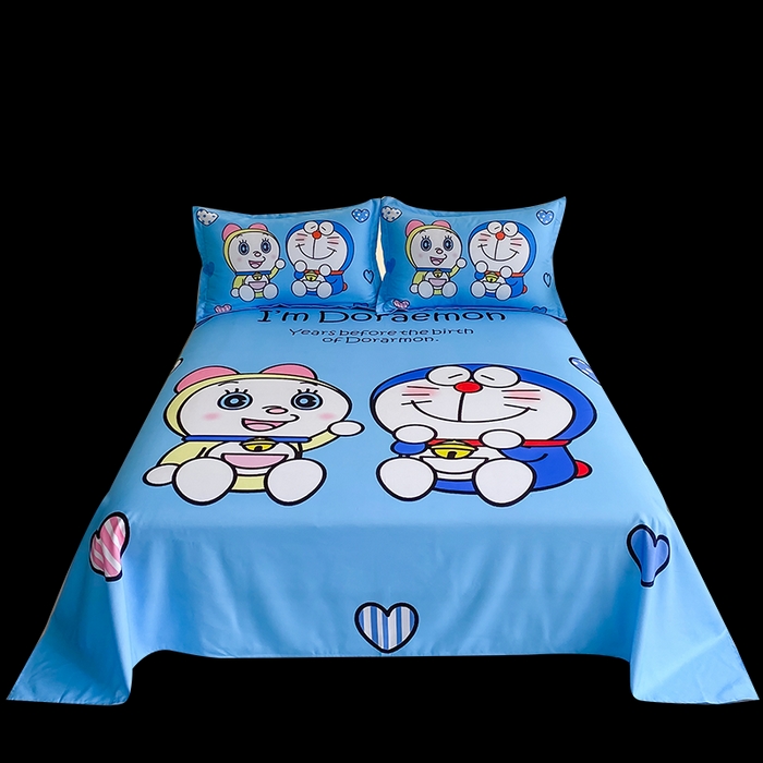 91家纺网 家纺一手货源 找家纺 一电 2025新款卡通床单单件被单学生宿舍被罩三件套单人儿童上下床床单-第二批 讲故事