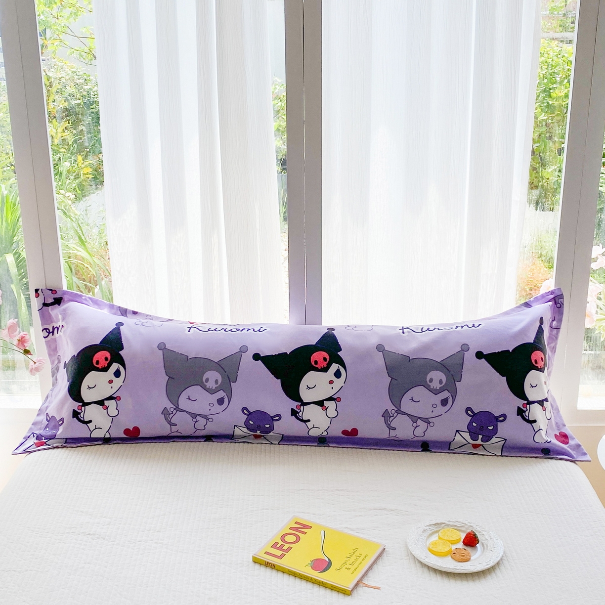 91家纺网 家纺一手货源 找家纺 （总）一电 2025新款卡通A类水洗棉麻单人单层枕头套亲肤双人枕套