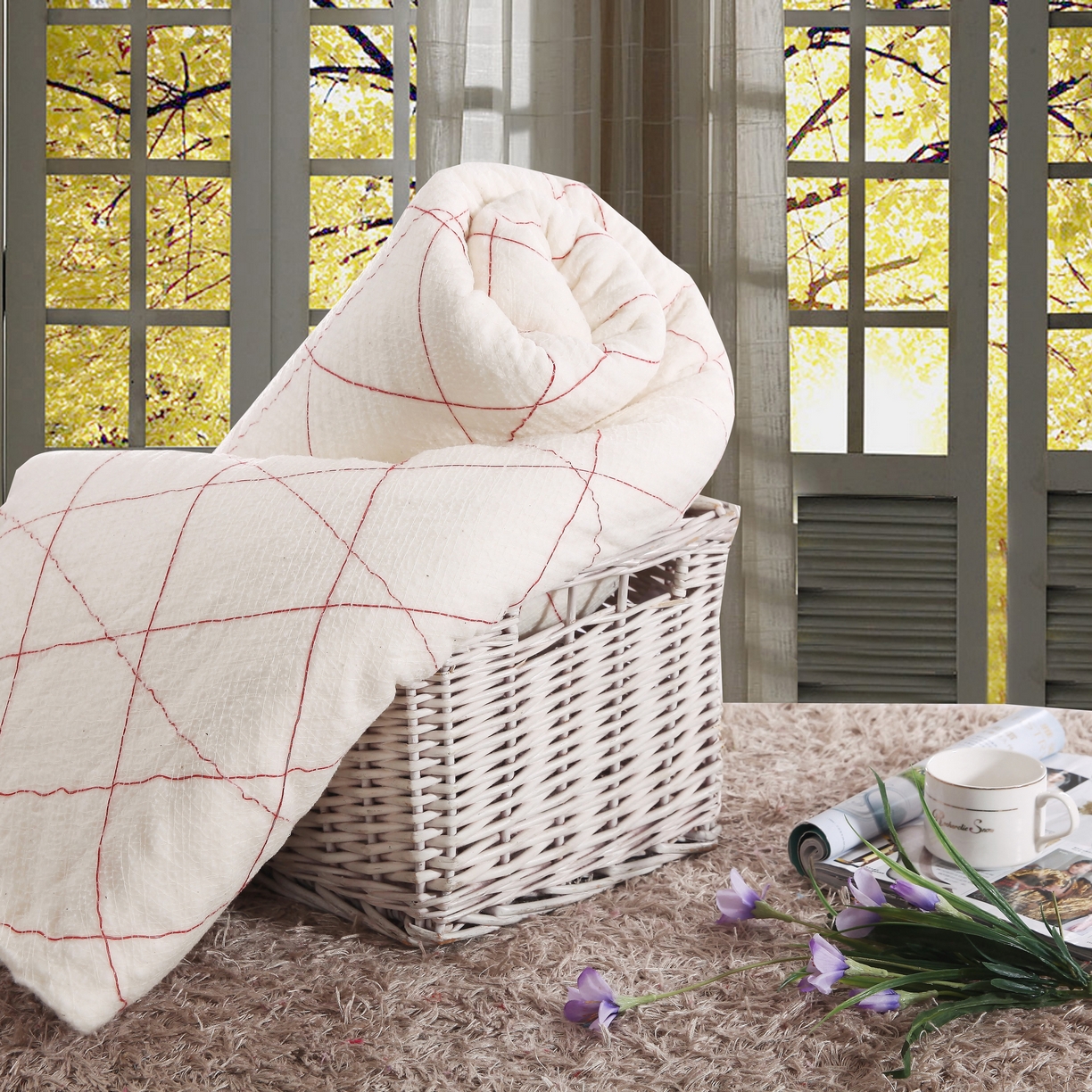 91家纺网 家纺一手货源 找家纺 （总）新月家纺（锦威郎） 2025新款新疆儿童棉絮