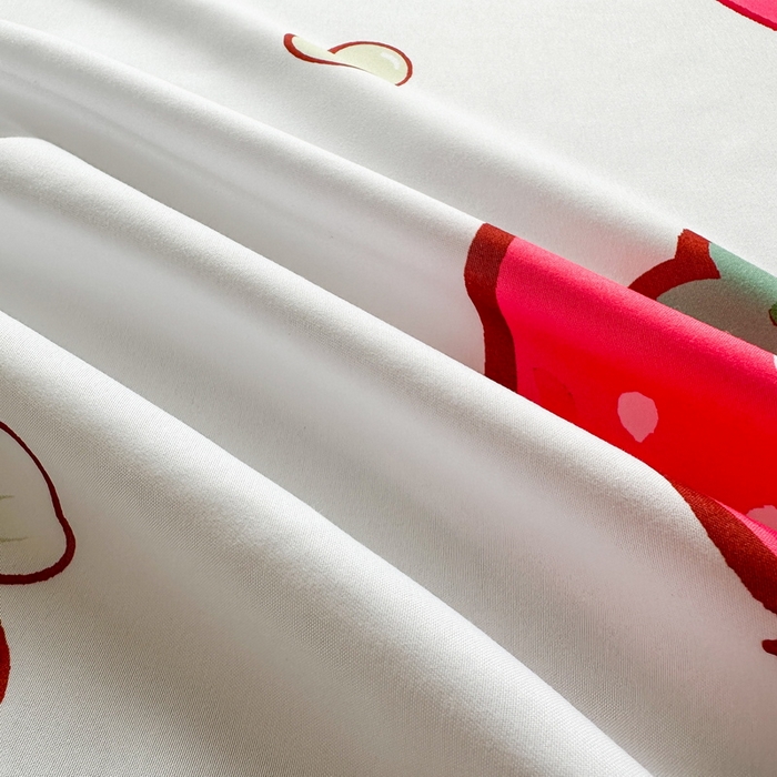 91家纺网 家纺一手货源 找家纺 一电 2025新款卡通床单单件被单学生宿舍被罩三件套单人儿童上下床床单-第三批 花边熊