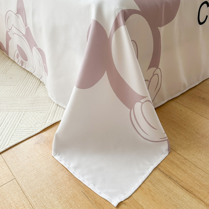 91家纺网 家纺一手货源 找家纺 一电 2025新款卡通床单单件被单学生宿舍被罩三件套单人儿童上下床床单-第三批 米奇