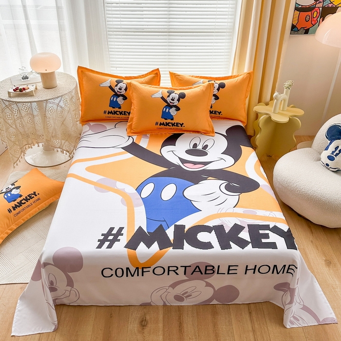 一电 2025新款卡通床单单件被单学生宿舍被罩三件套单人儿童上下床床单-第三批 米奇