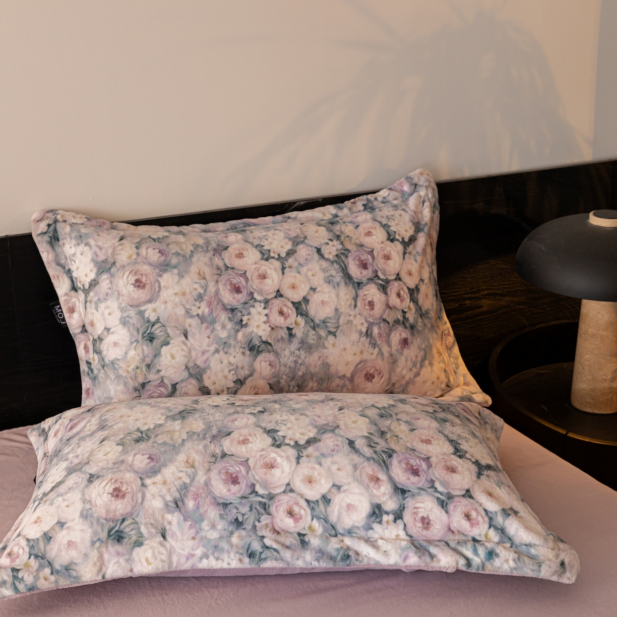 91家纺网 家纺一手货源 找家纺 寐绸家纺 2025秋冬新款230g牛奶绒数码印花四件套 数码四件套-花海