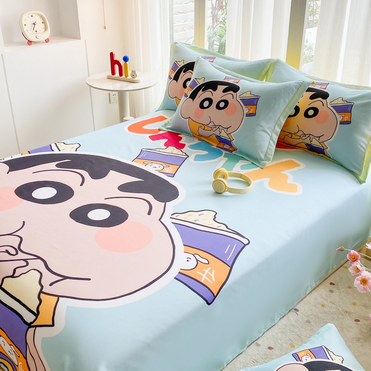 91家纺网 家纺一手货源 找家纺 （总）一电 2025新款卡通床单单件被单学生宿舍被罩三件套单人儿童上下床床单-第四批