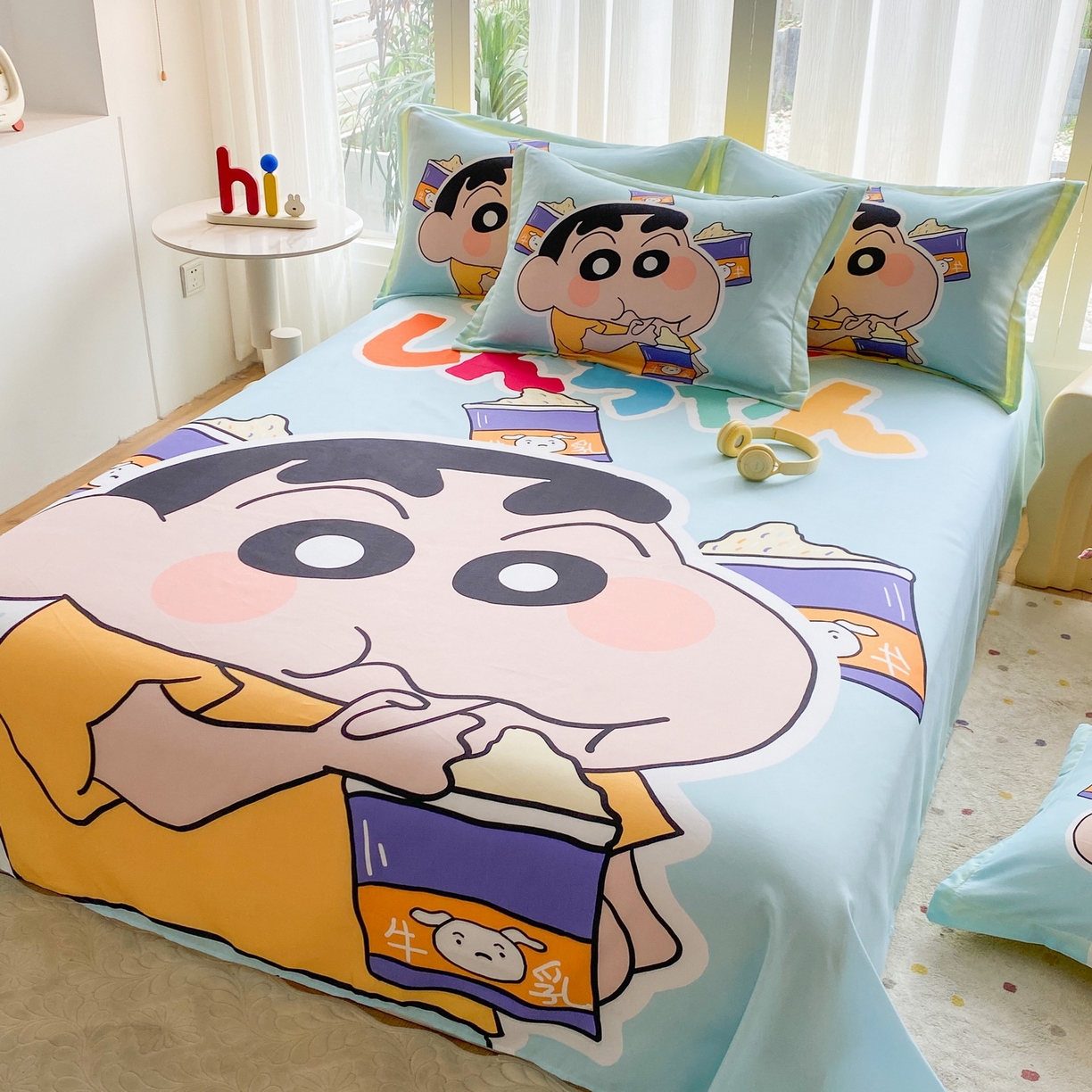 91家纺网 家纺一手货源 找家纺 （总）一电 2025新款卡通床单单件被单学生宿舍被罩三件套单人儿童上下床床单-第四批