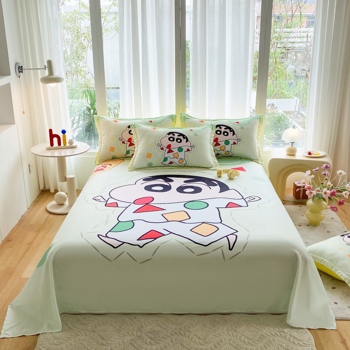 91家纺网 家纺一手货源 找家纺 （总）一电 2025新款卡通床单单件被单学生宿舍被罩三件套单人儿童上下床床单-第四批