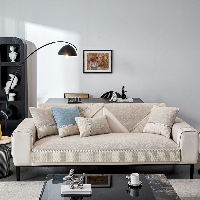 91家纺网 家纺一手货源 找家纺 （总）峻杨 2025新款柔软亲肤雪尼尔沙发垫耐用耐磨防滑四季可用可机洗水洗定制尺寸请联系客服-清馨梦圆