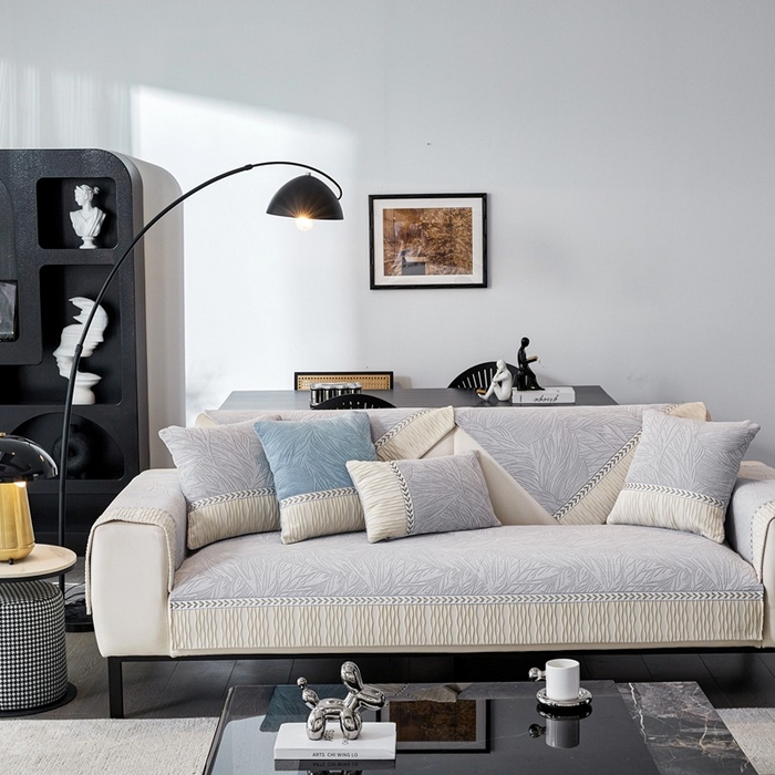 91家纺网 家纺一手货源 找家纺 （总）峻杨 2025新款柔软亲肤雪尼尔沙发垫耐用耐磨防滑四季可用可机洗水洗定制尺寸请联系客服-清馨梦圆