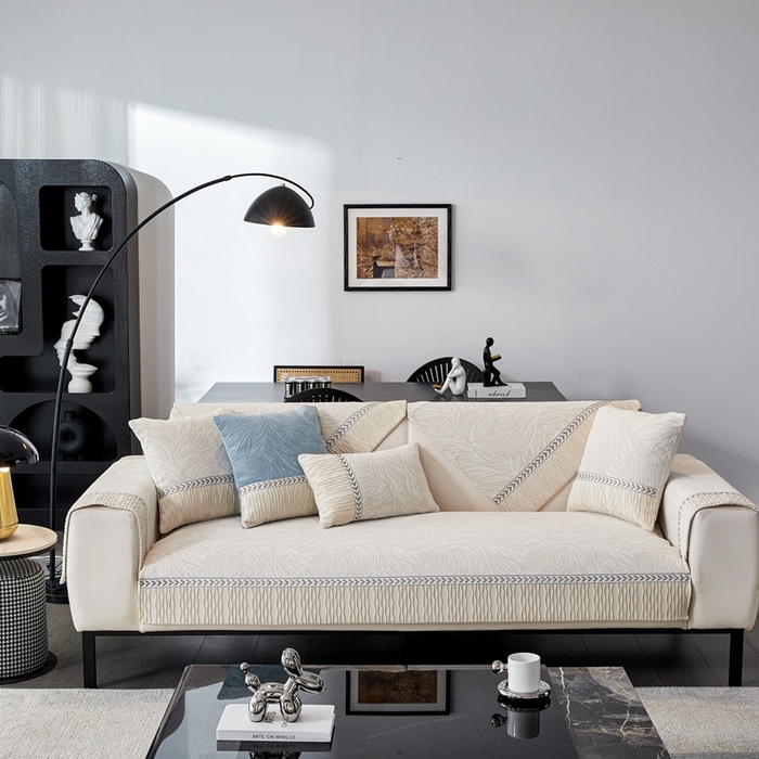 91家纺网 家纺一手货源 找家纺 （总）峻杨 2025新款柔软亲肤雪尼尔沙发垫耐用耐磨防滑四季可用可机洗水洗定制尺寸请联系客服-清馨梦圆