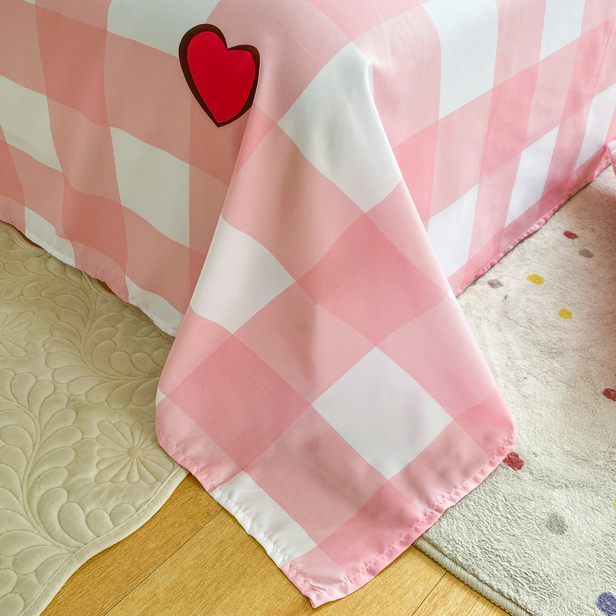 91家纺网 家纺一手货源 找家纺 一电 2025新款卡通床单单件被单学生宿舍被罩三件套单人儿童上下床床单-第四批 草莓美乐蒂