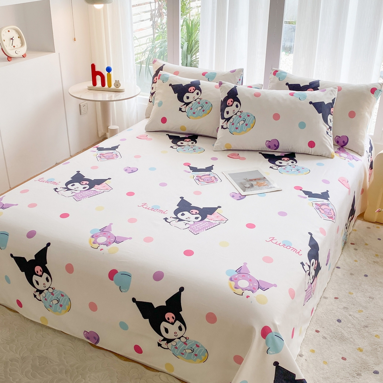 91家纺网 家纺一手货源 找家纺 （总）一电 2025新款卡通床单单件被单学生宿舍被罩三件套单人儿童上下床床单-第五批