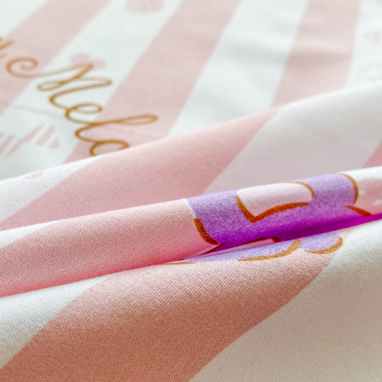 91家纺网 家纺一手货源 找家纺 一电 2025新款卡通床单单件被单学生宿舍被罩三件套单人儿童上下床床单-第五批 田园美乐蒂