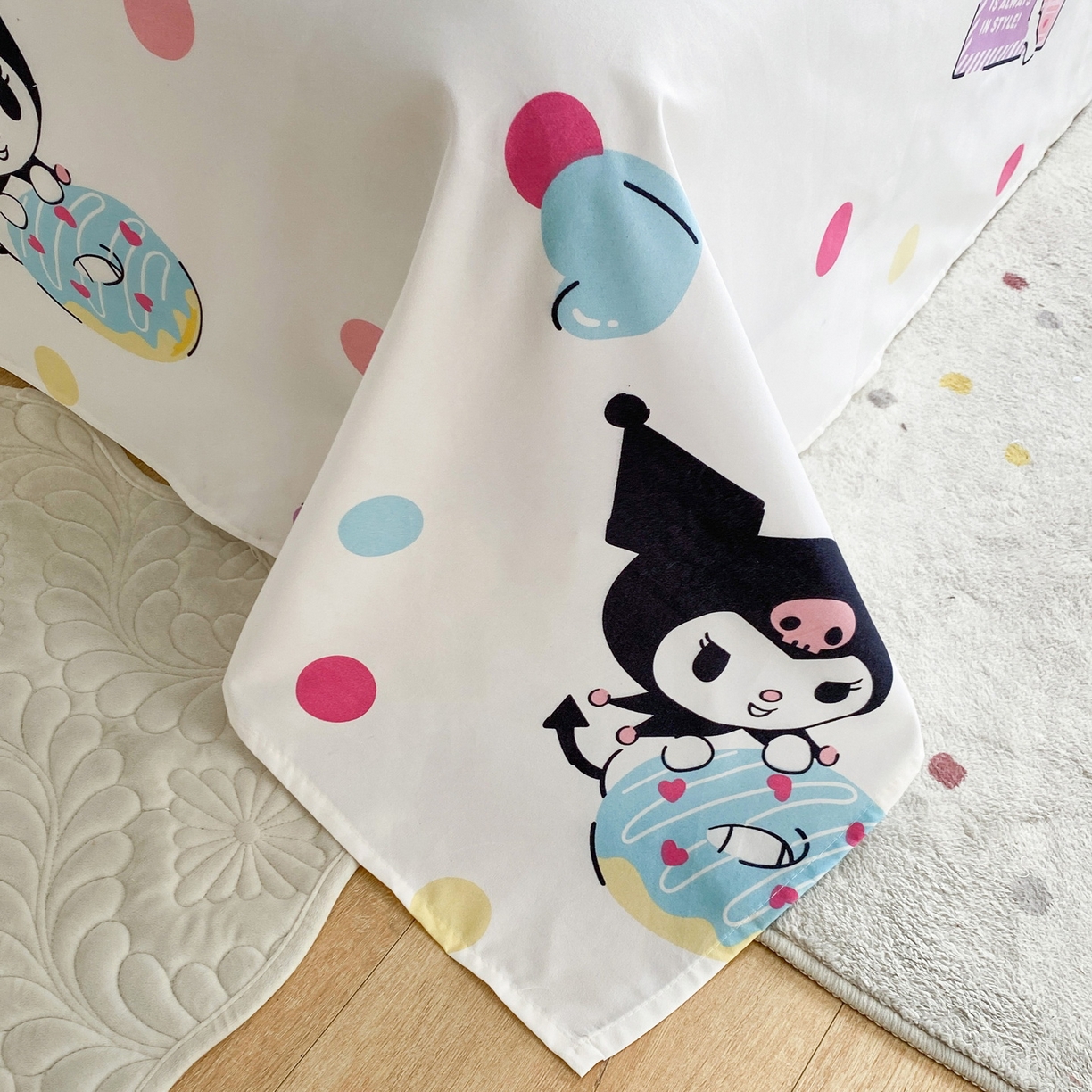 91家纺网 家纺一手货源 找家纺 （总）一电 2025新款卡通床单单件被单学生宿舍被罩三件套单人儿童上下床床单-第五批