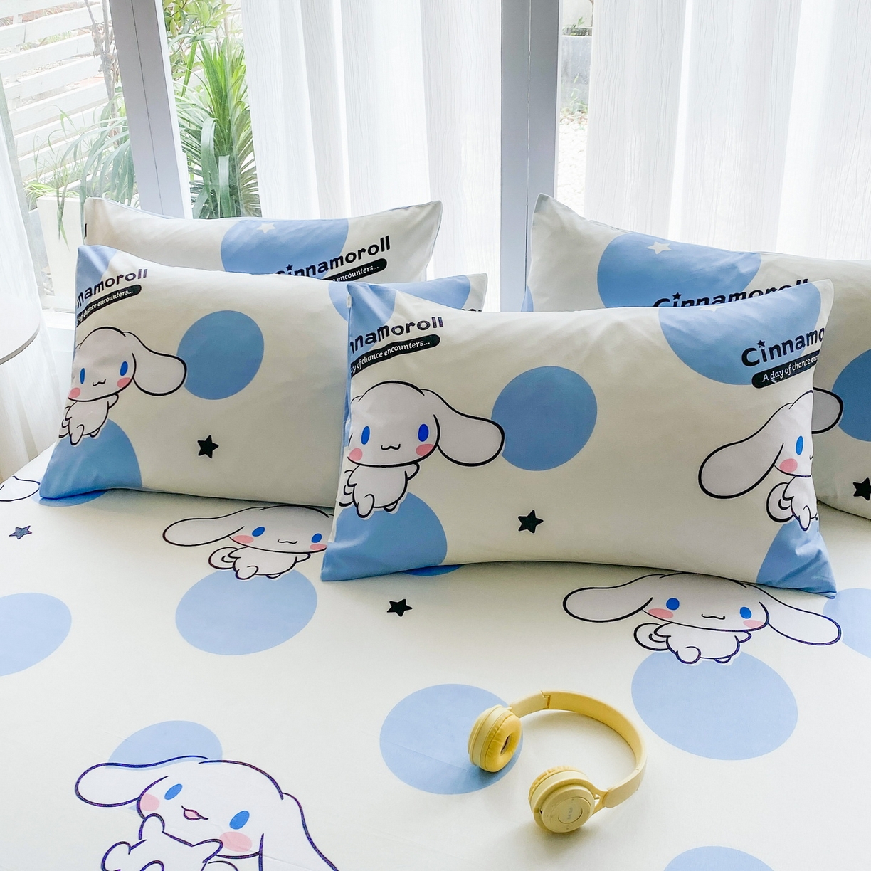 91家纺网 家纺一手货源 找家纺 一电 2025新款卡通床单单件被单学生宿舍被罩三件套单人儿童上下床床单-第五批 圈圈玉桂狗