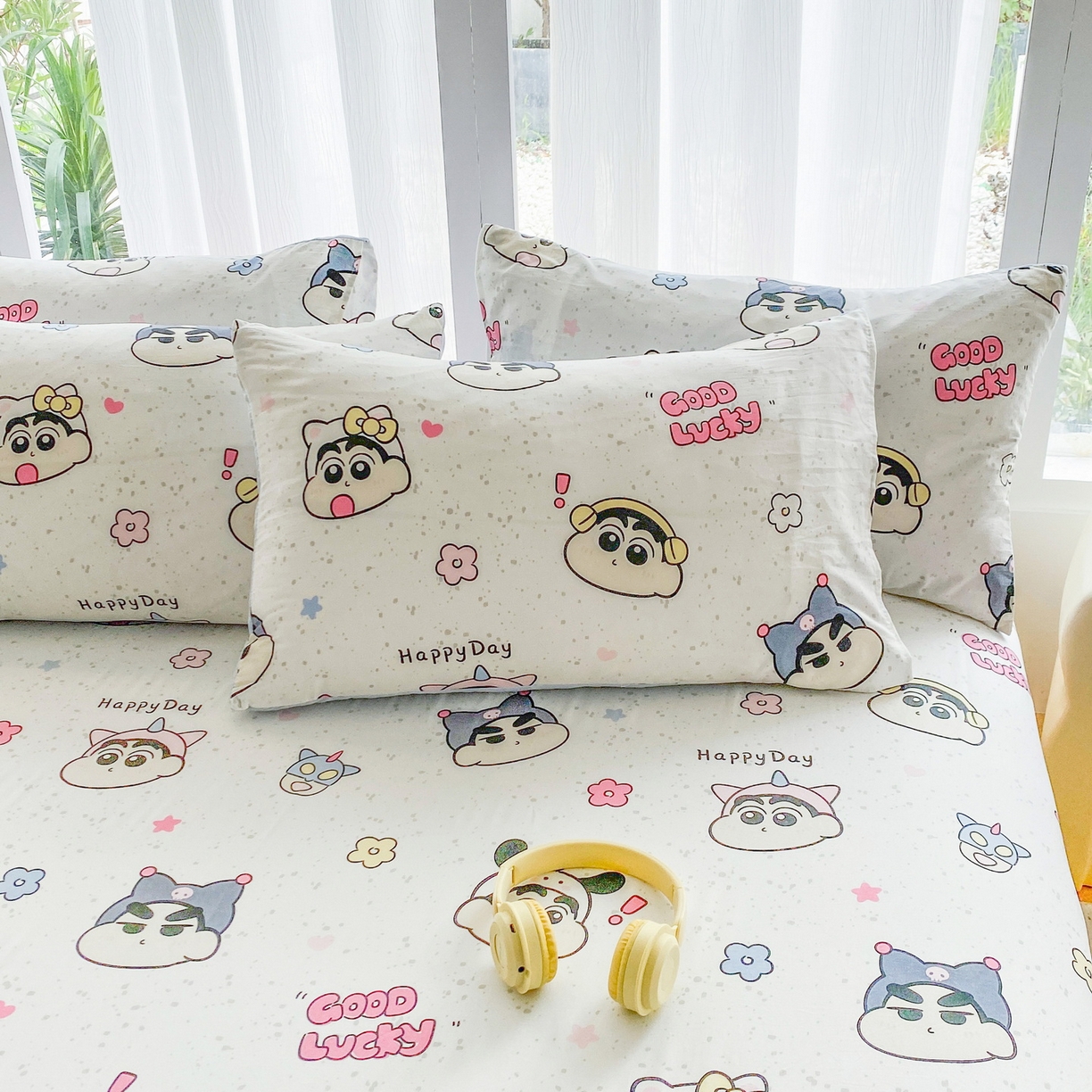 91家纺网 家纺一手货源 找家纺 一电 2025新款卡通床单单件被单学生宿舍被罩三件套单人儿童上下床床单-第五批 快乐少年