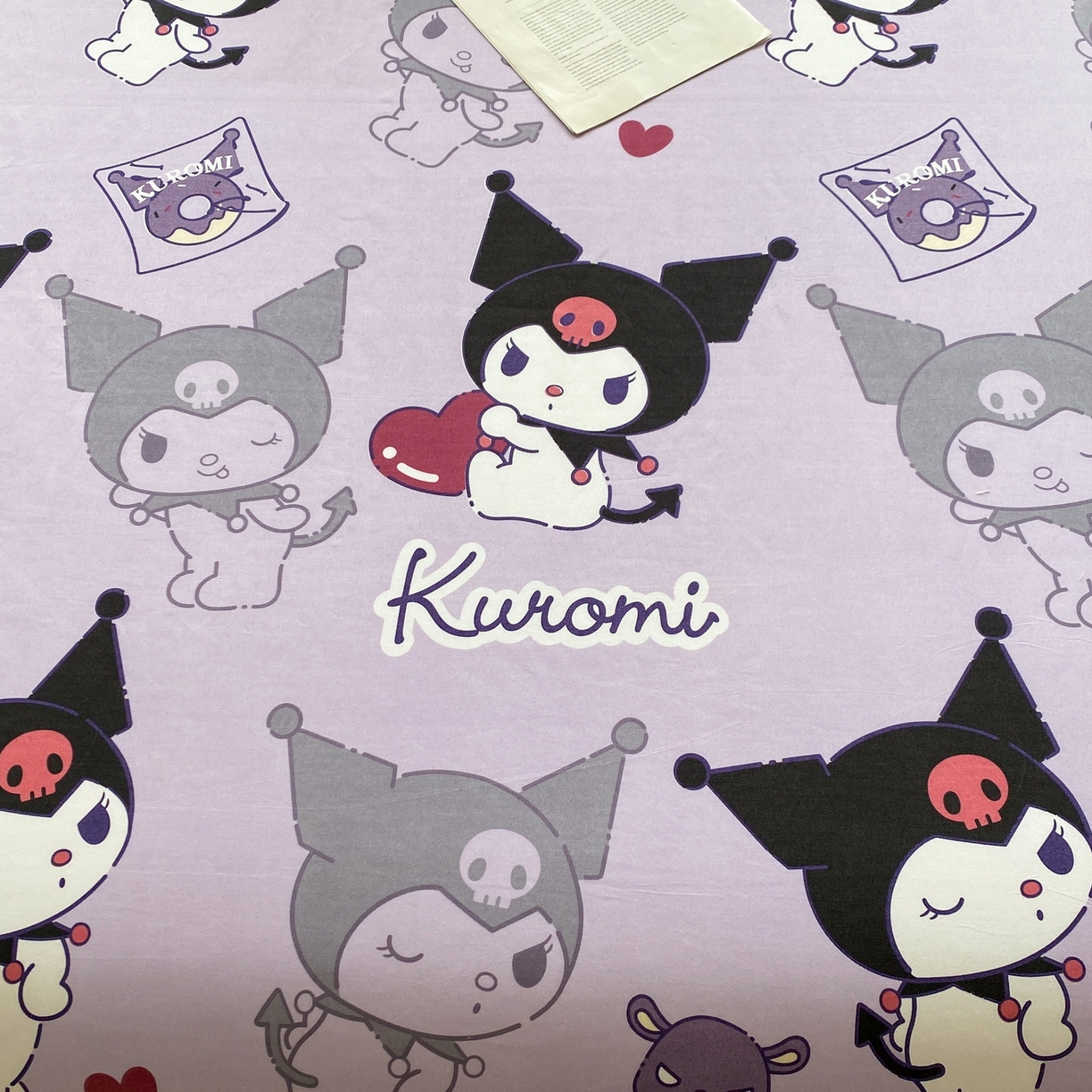 91家纺网 家纺一手货源 找家纺 一电 2025新款卡通床单单件被单学生宿舍被罩三件套单人儿童上下床床单-第五批 爱心库洛米