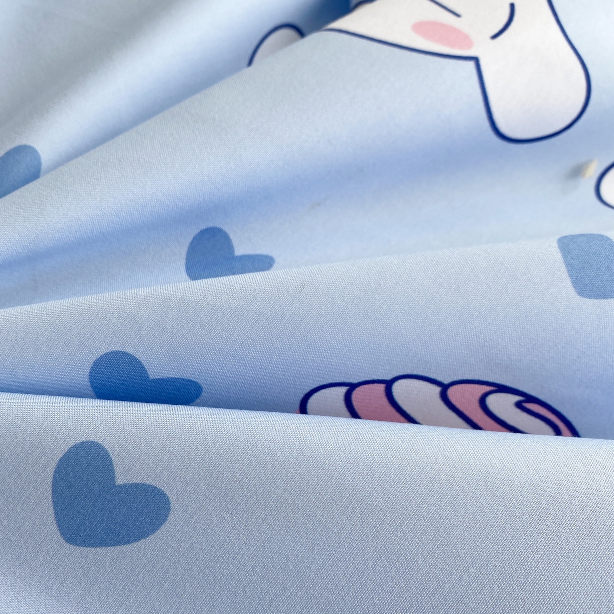 91家纺网 家纺一手货源 找家纺 一电 2025新款卡通A类水洗棉麻单人单层枕头套亲肤双人枕套 星空玉桂狗