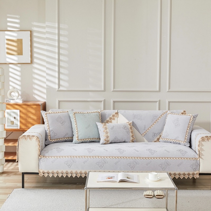 91家纺网 家纺一手货源 找家纺 （总）峻杨 2025新款柔软亲肤雪尼尔沙发垫耐用耐磨防滑四季可用可机洗水洗定制尺寸请联系客服-小熊