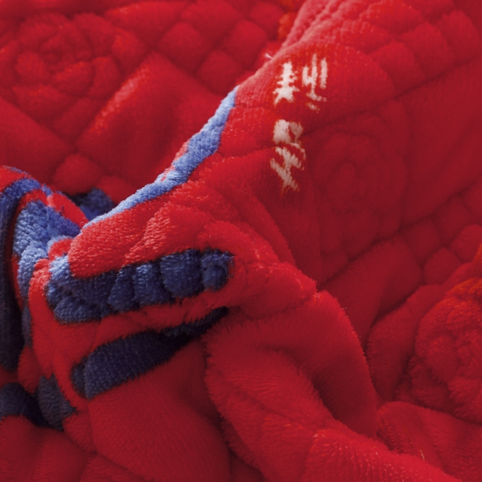 91家纺网 家纺一手货源 找家纺 爱港家纺 2025新款牛奶绒夹棉衍缝长枕套 红满福