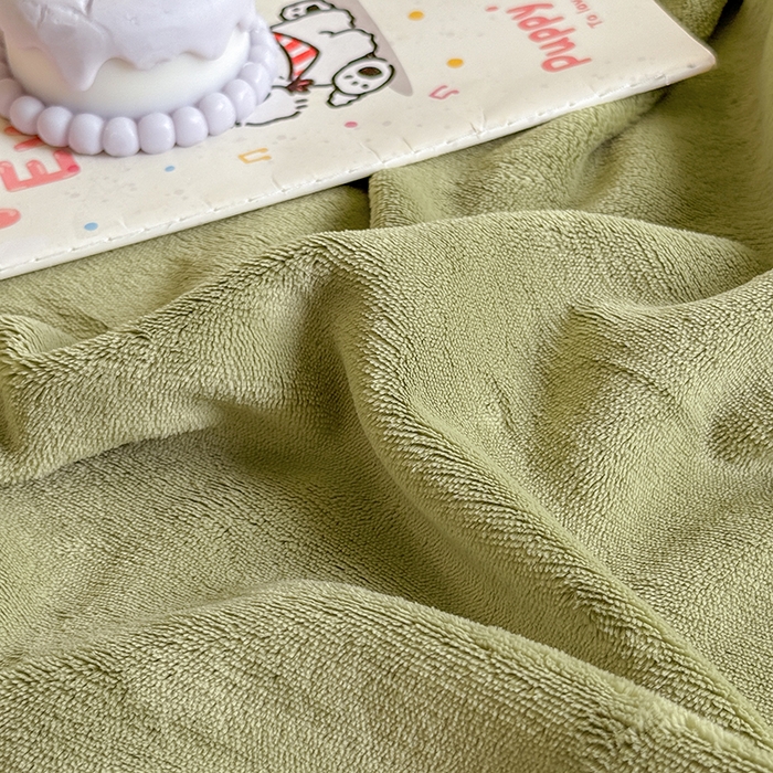 91家纺网 家纺一手货源 找家纺 （总）大元 2025新款200g纯色牛奶绒单床笠单床单