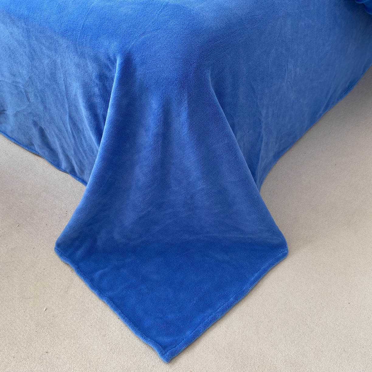 91家纺网 家纺一手货源 找家纺 （总）一电 2025新款双面牛奶绒被套单件150x200儿童加厚法兰珊瑚绒被罩200x230冬季-第一批