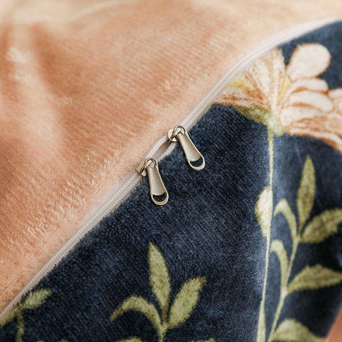 91家纺网 家纺一手货源 找家纺 宅部落 2025新款高克重牛奶绒四件套法莱绒三件套单被套 兰黛佳人