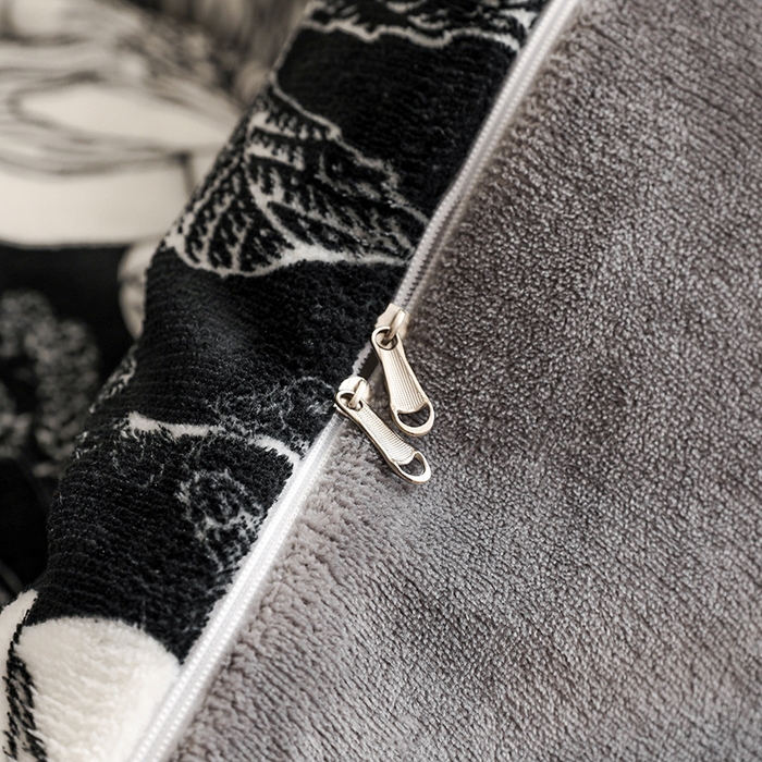 91家纺网 家纺一手货源 找家纺 宅部落 2025新款高克重牛奶绒四件套法莱绒三件套单被套 冬恋